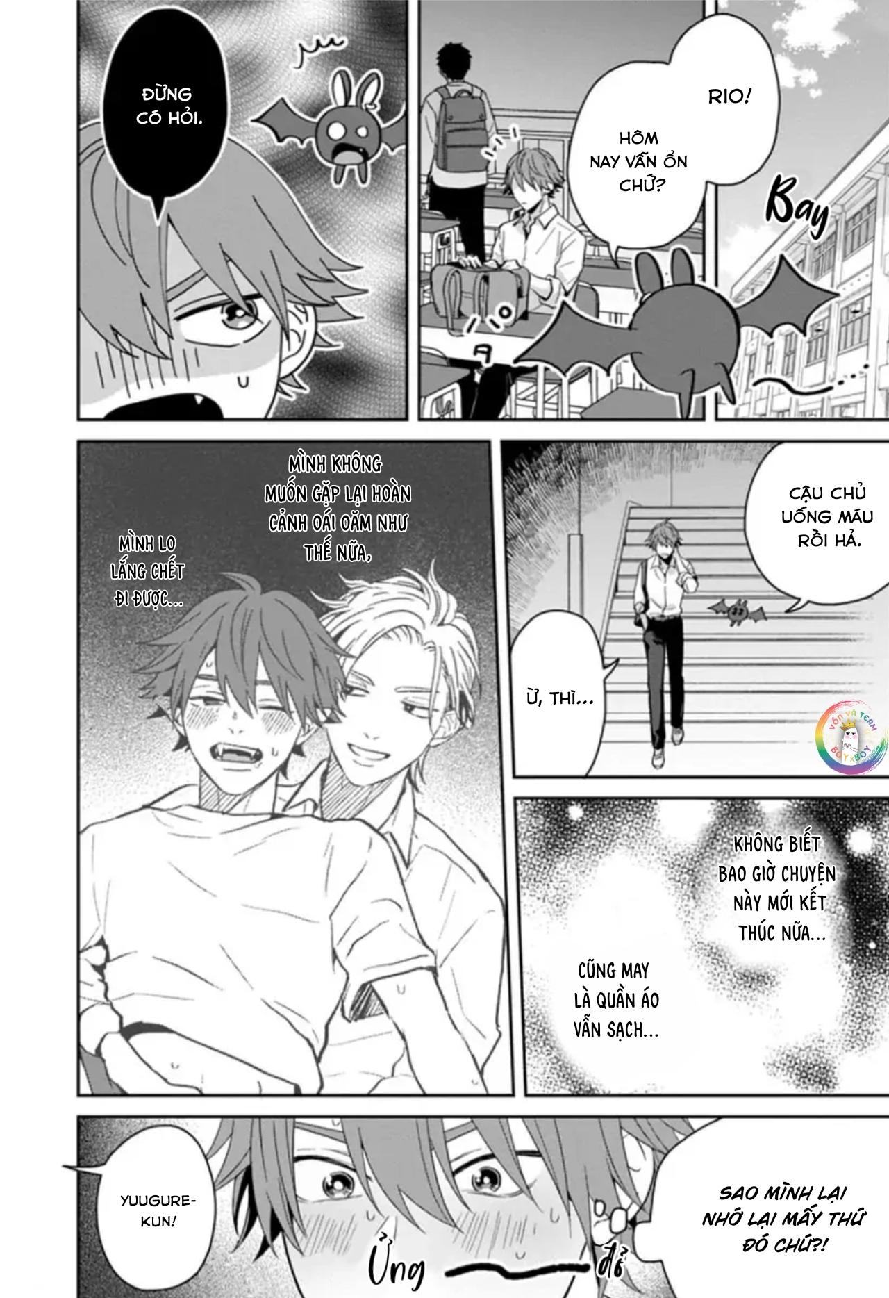 Đọc truyện (END) Trở Thành Huyết Nô Của Bạn Cùng Lớp - Chapter 3