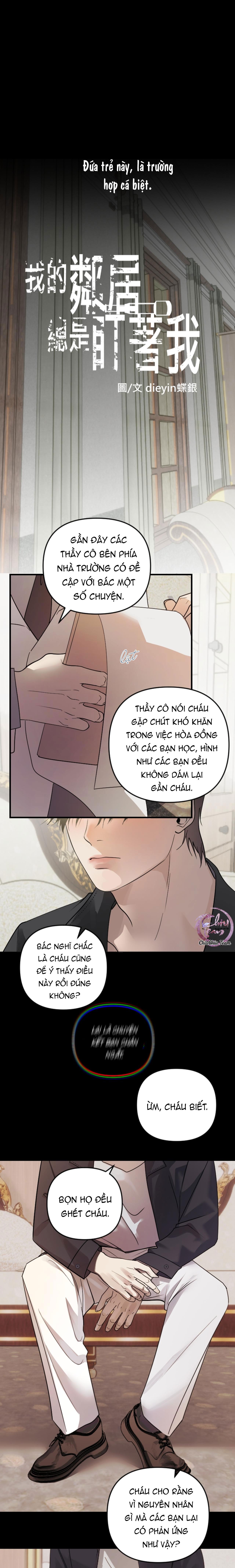 Đọc truyện Tên Hàng Xóm Cứ Dán Mắt Vào Tôi - Chapter 24