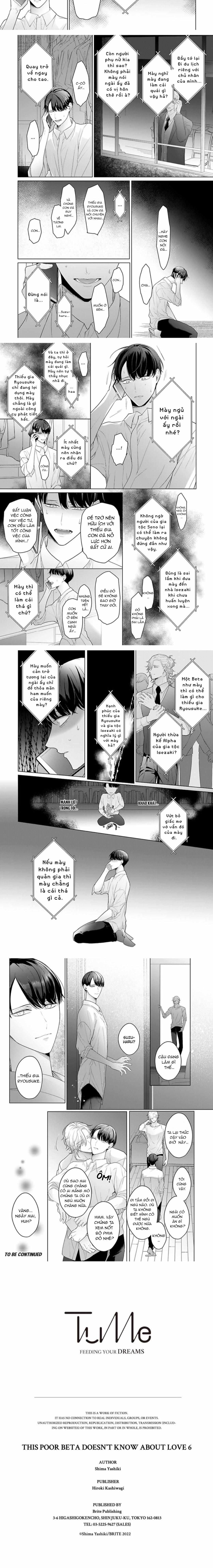 Đọc truyện Beta đáng thương không biết yêu - Chapter 6