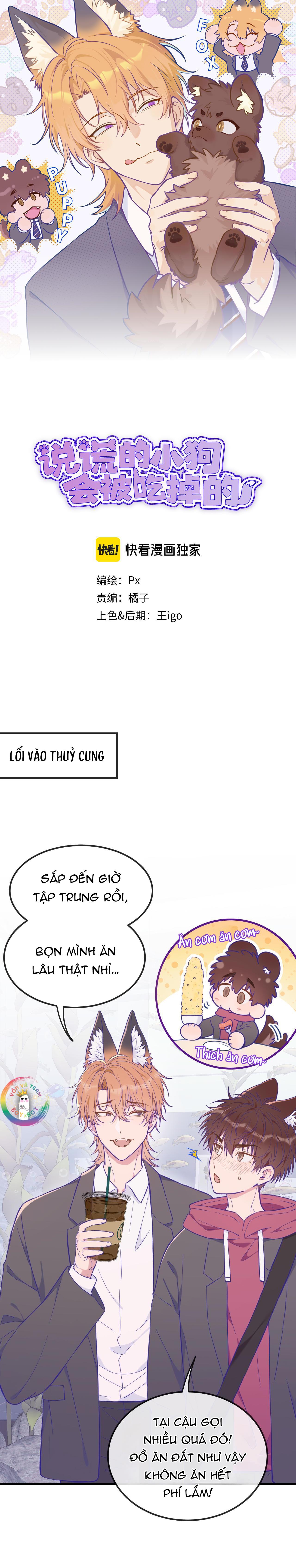 Đọc truyện Cún Con Nói Dối Sẽ Bị Ăn Thịt - Chapter 17