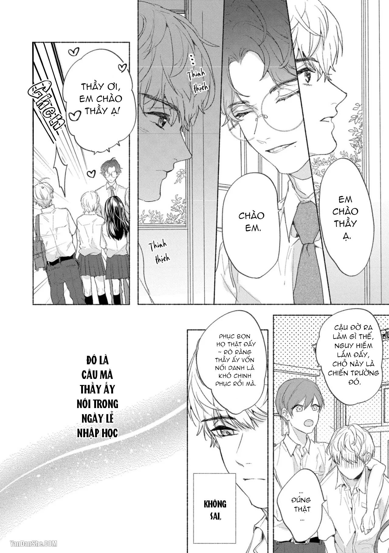 Đọc truyện Thầy à, em không thể chịu đựng được nữa - Chapter 1