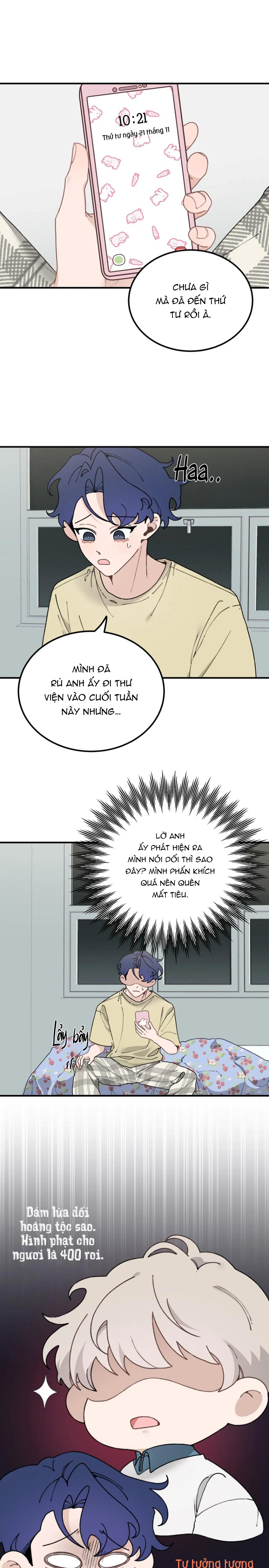 Đọc truyện Drop Hoàng Tử Thỏ Trên Cung Trăng - Chapter 12