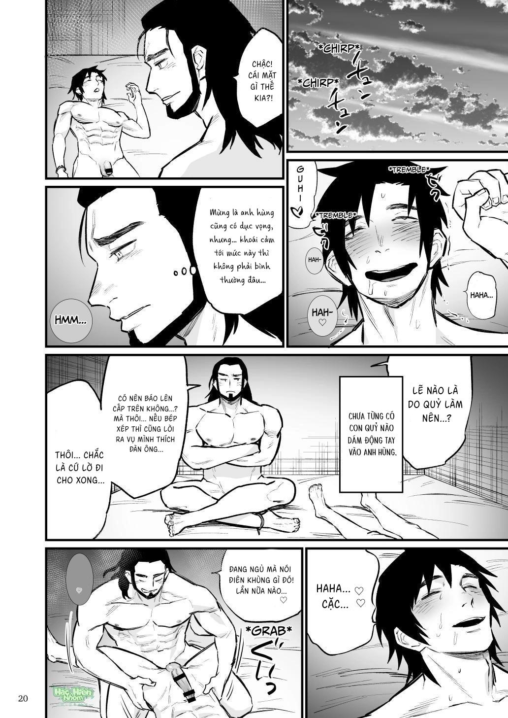 Đọc truyện Điểm yếu của vị anh hùng vĩ đại lại chính là hậu môn! - Chapter 2