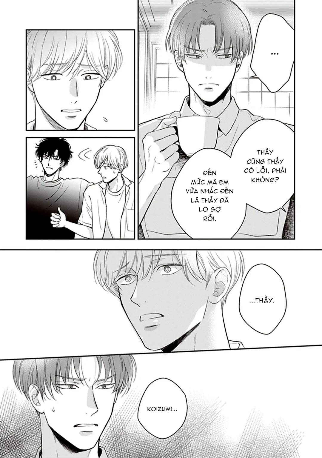 Đọc truyện Koizumi-sensei wa Midasaretakunai - Chapter 6