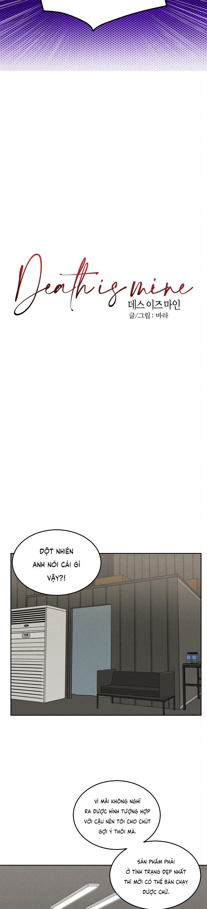 Đọc truyện DEATH IS MINE - Chapter 10