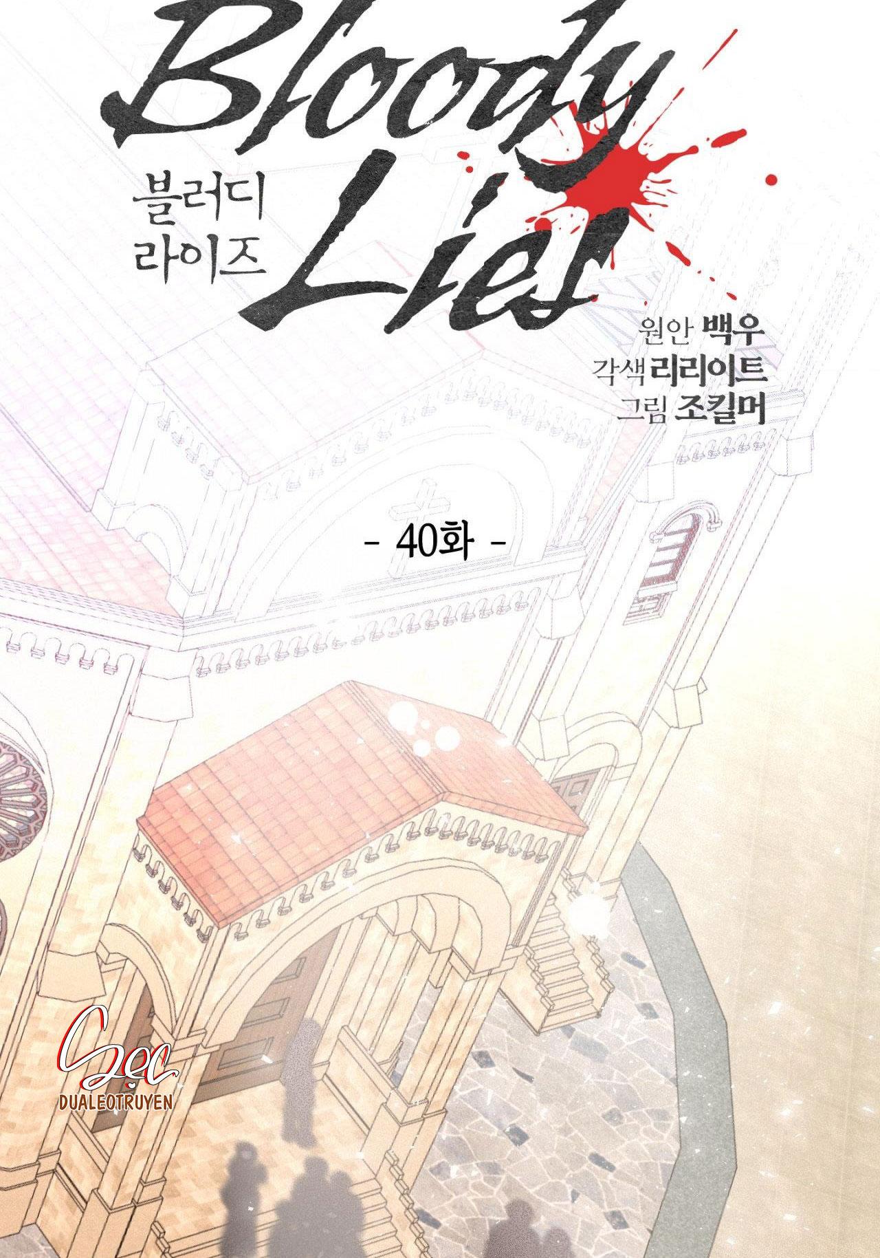 Đọc truyện LỜI NÓI DỐI ĐẪM MÁU - Chapter 40