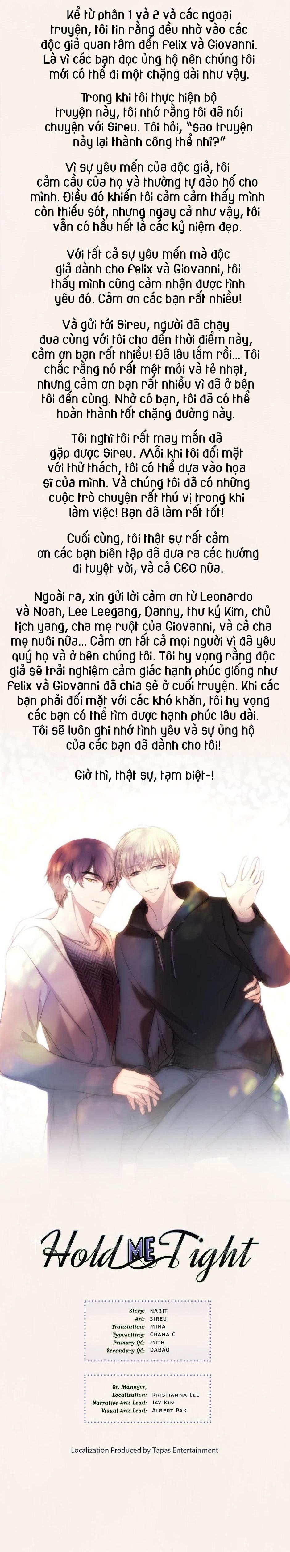 Đọc truyện HMT Giữ Em Thật Chặt - Chapter 192