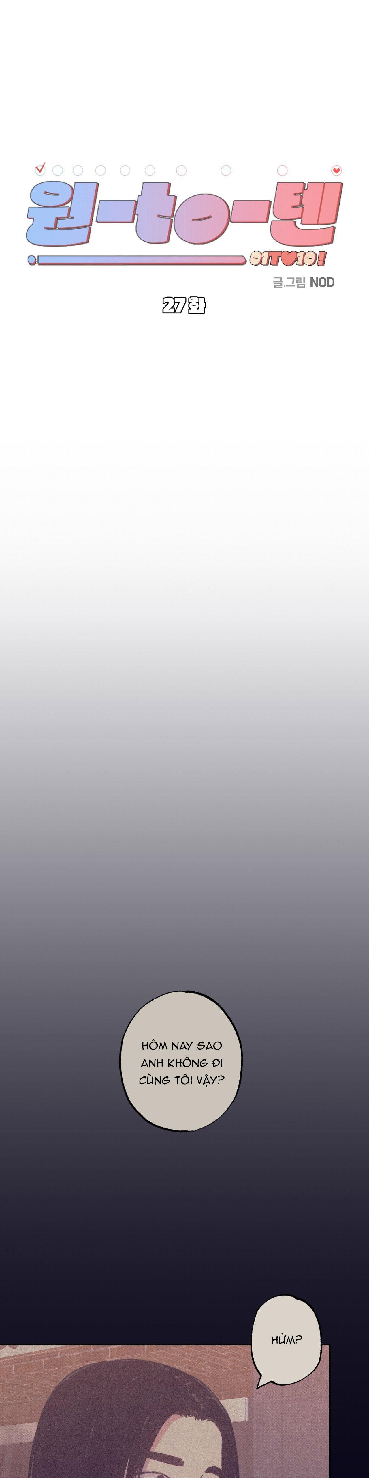 Đọc truyện TỪ 1 ĐẾN 10 - Chapter 27