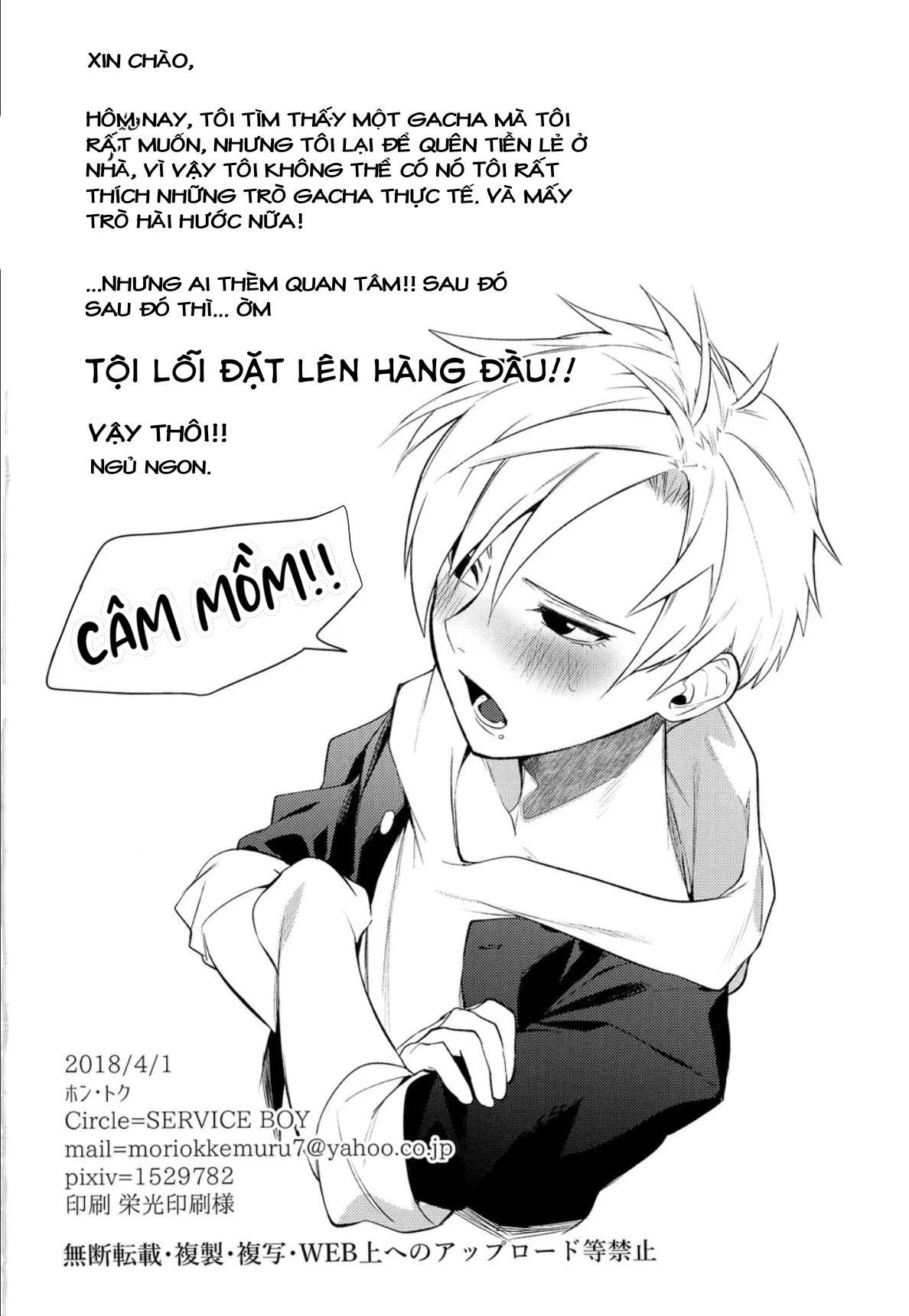 Đọc truyện ONESHOT THEO YÊU CẦU - Chapter 113