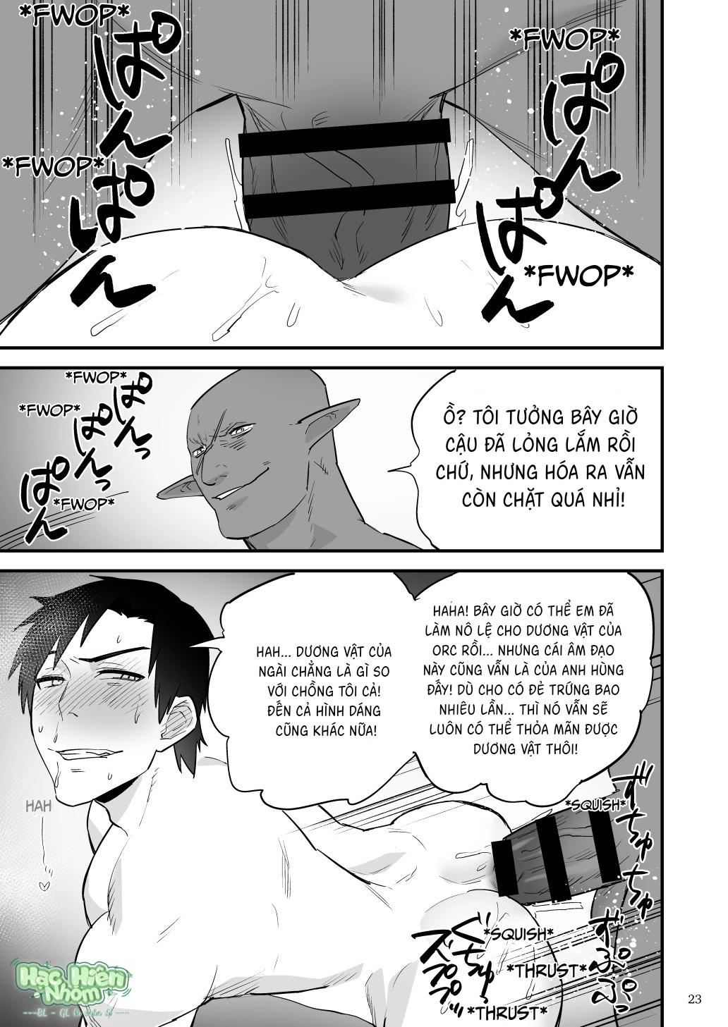 Đọc truyện Điểm yếu của vị anh hùng vĩ đại lại chính là hậu môn! - Chapter 4