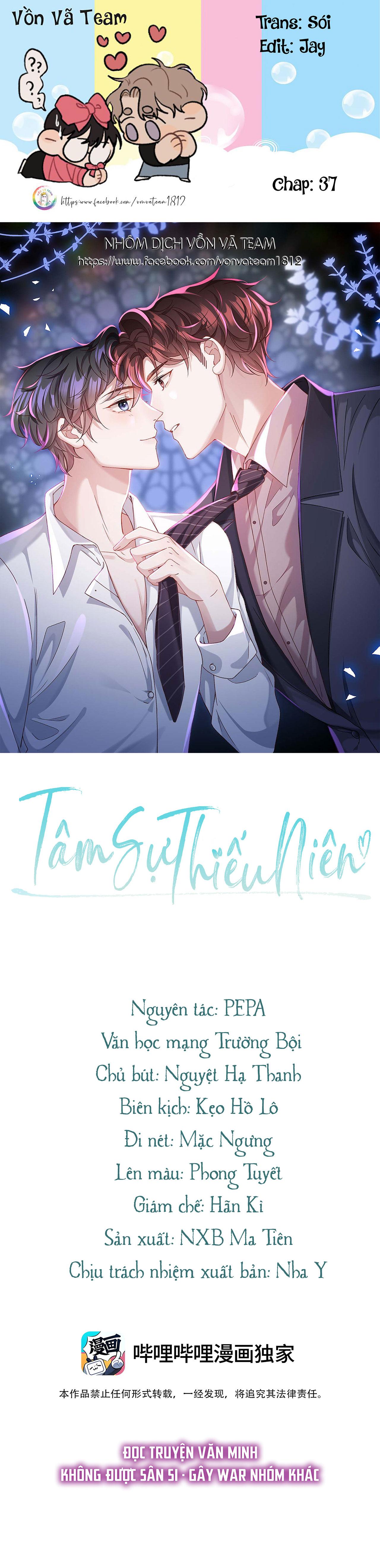 Đọc truyện Tâm Sự Thiếu Niên (END) - Chapter 37