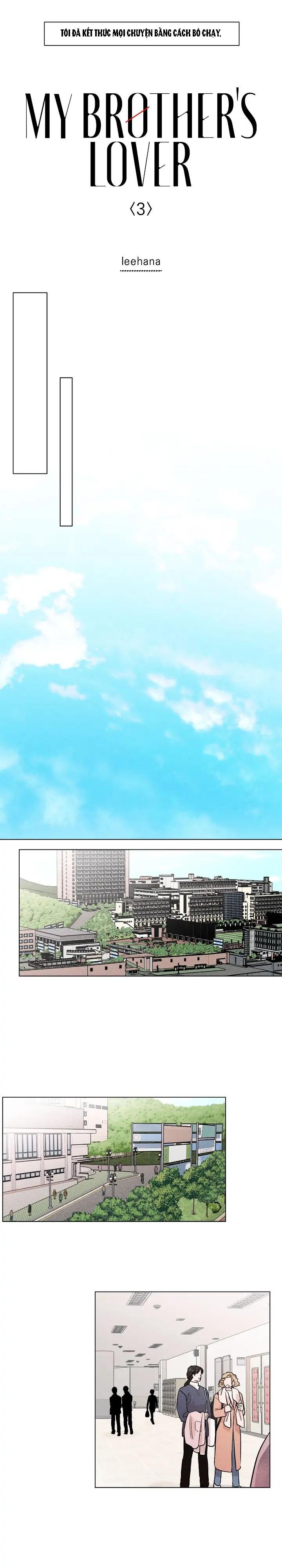 Đọc truyện Người Yêu Của Anh Trai Tôi - Chapter 3