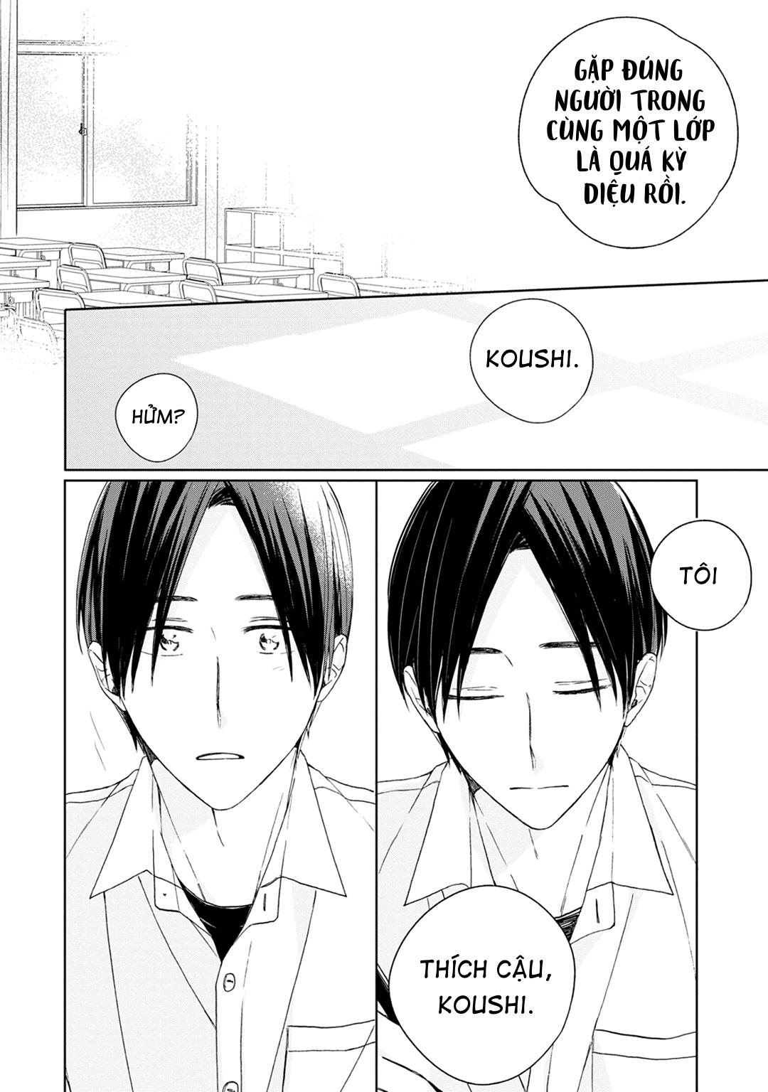 Đọc truyện Kimi to Unmei ni Tsuite no Hanashi ga Shitai - Chapter 4