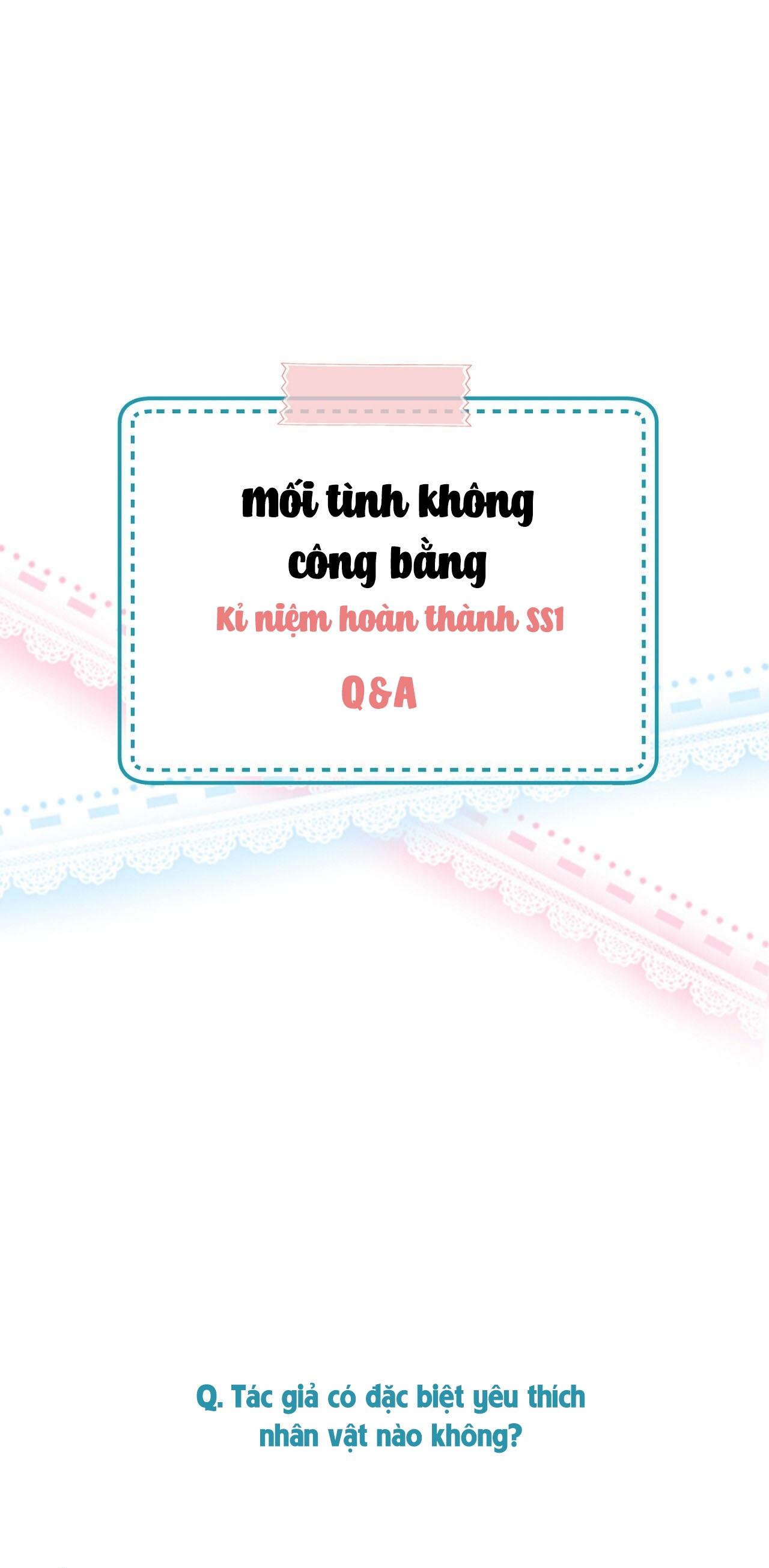 Đọc truyện MỐI TÌNH KHÔNG CÔNG BẰNG - Chapter 31.1