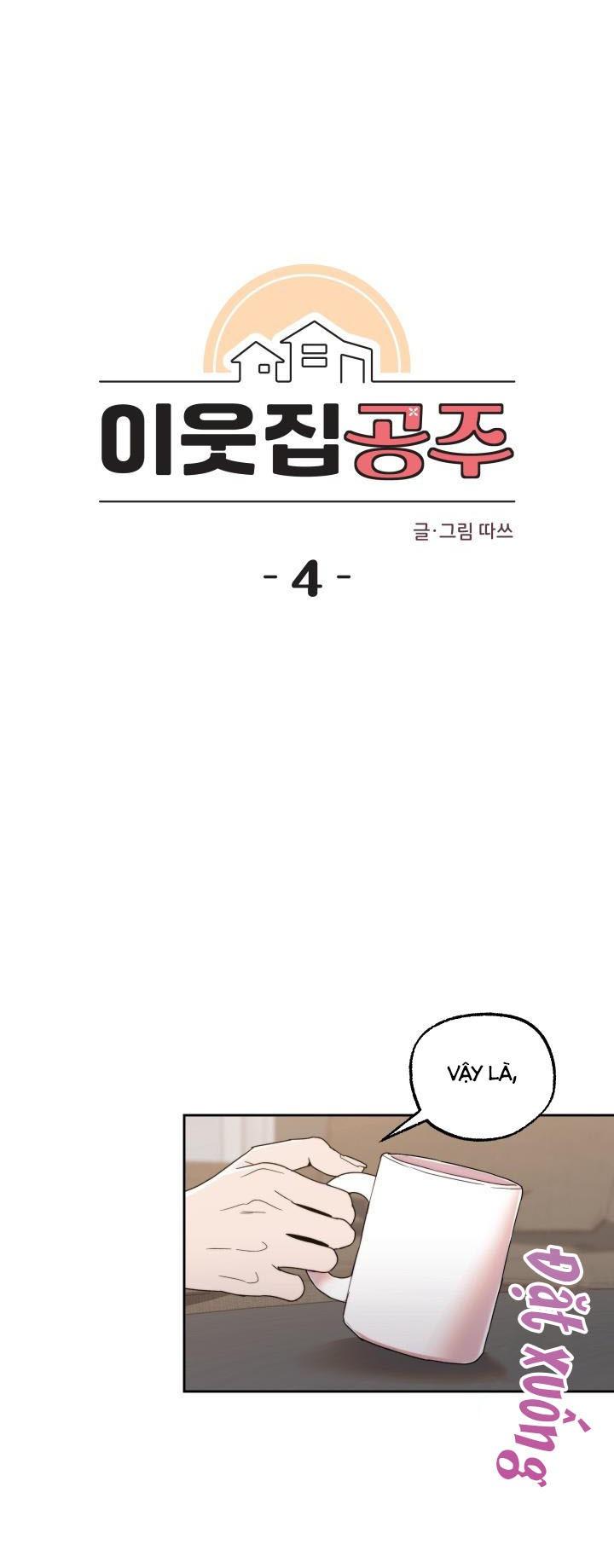 Đọc truyện CÔNG CHÚA NHÀ BÊN - Chapter 4