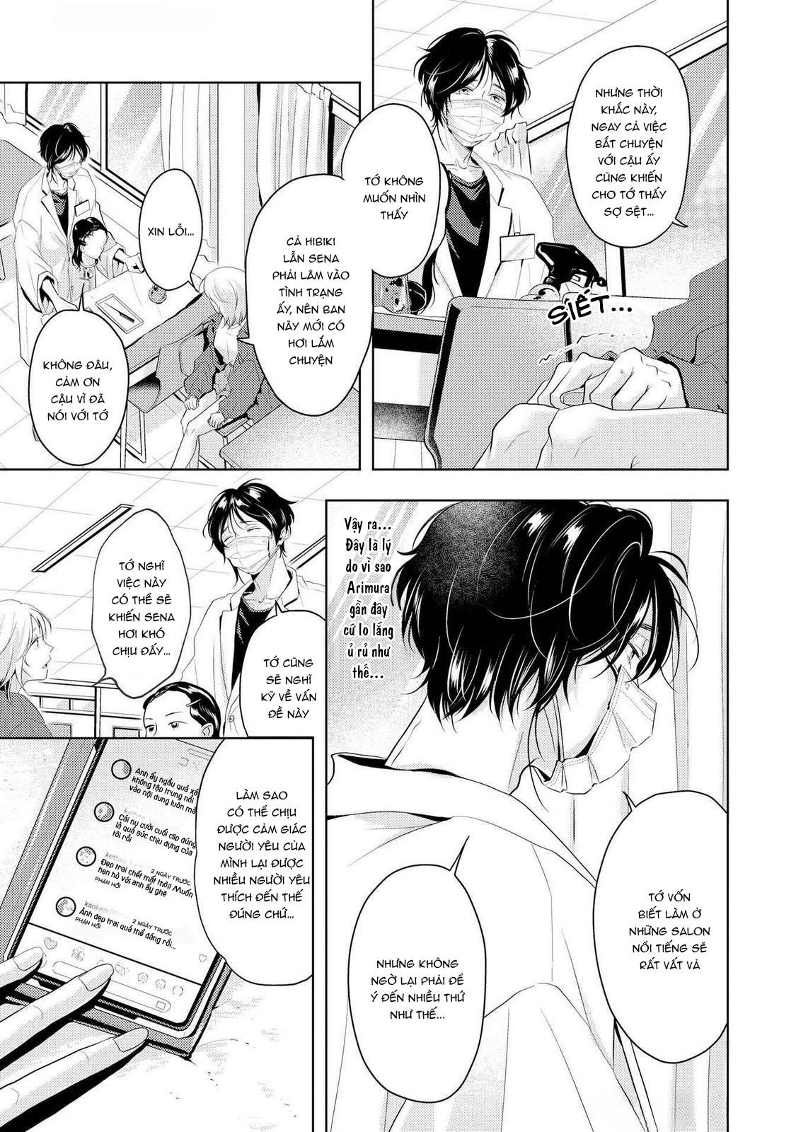 Đọc truyện Mùi Hương Cậu Ấy Quá Cháy Bỏng Tôi Hứng Lên Rồi!! - Chapter 13