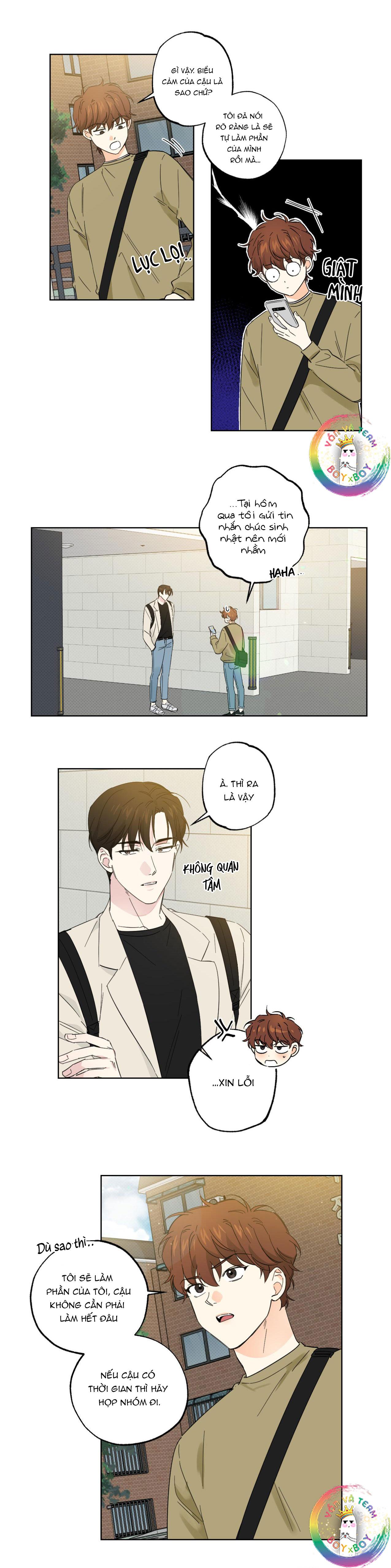 Đọc truyện Cộng Sự Bán Thời Gian - Chapter 12