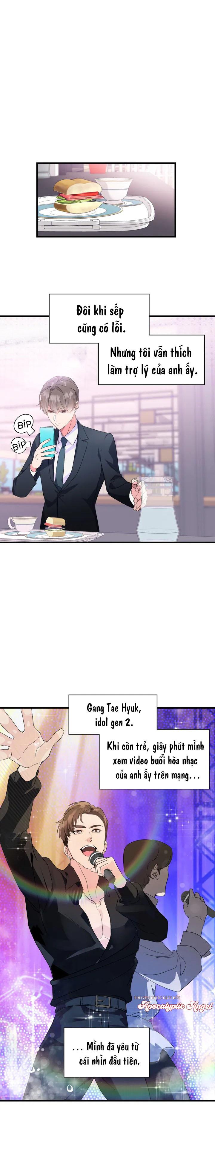 Đọc truyện Tôi Từ Trợ Lý Đến Làm Idol - Chapter 1