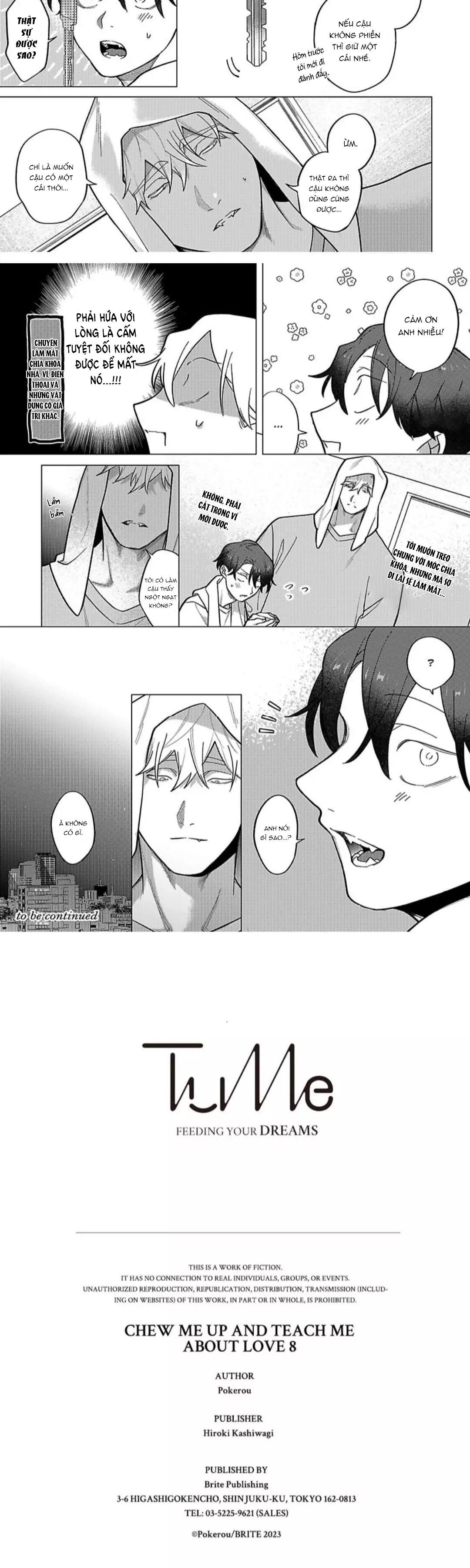 Đọc truyện Nghiền nát tôi và dạy tôi về tình yêu - Chapter 8