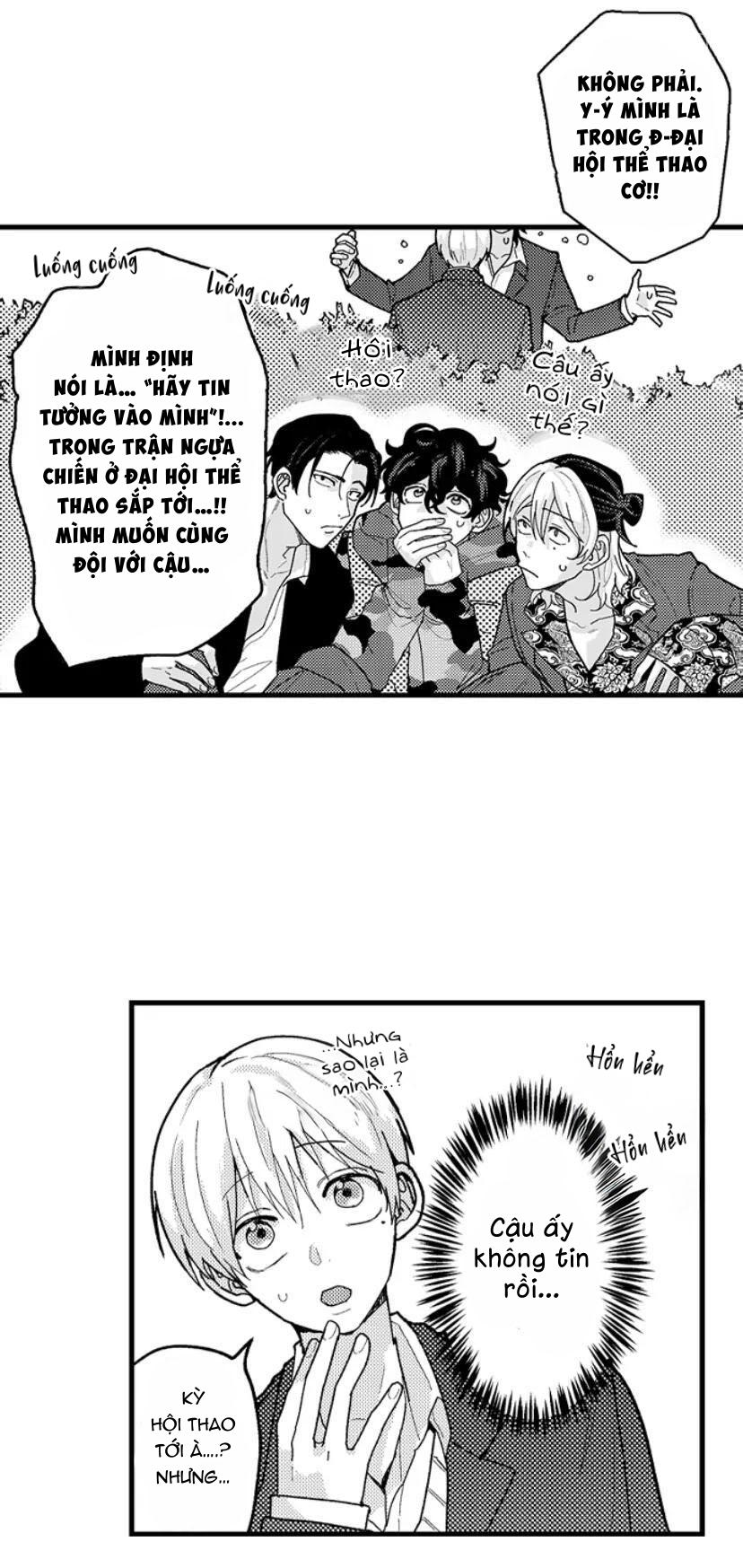 Đọc truyện Otoguro Đáng Sợ Và Cứng Rắn, Đang Yêu?! - Chapter 4