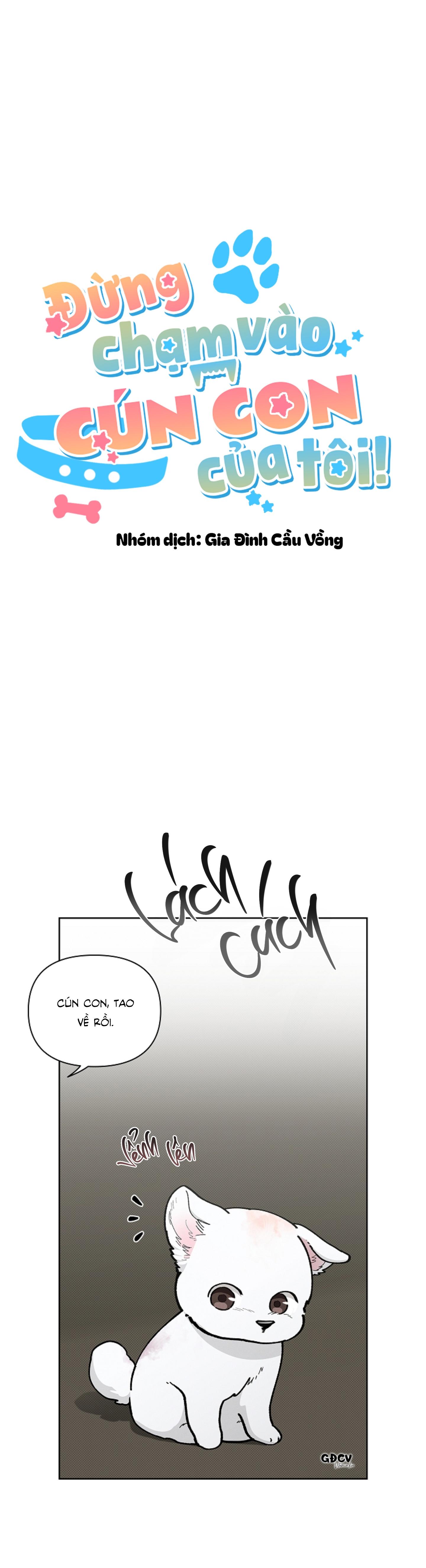 Đọc truyện ĐỪNG CHẠM VÀO CÚN CON CỦA TÔI - Chapter 12