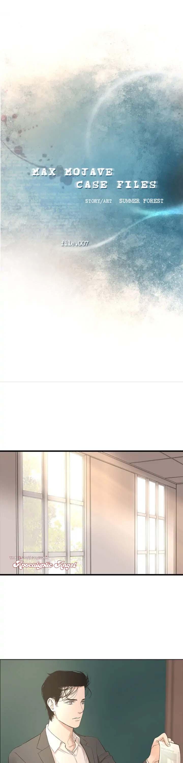 Đọc truyện Hồ Sơ Vụ Án Của Max Mojave - Chapter 7