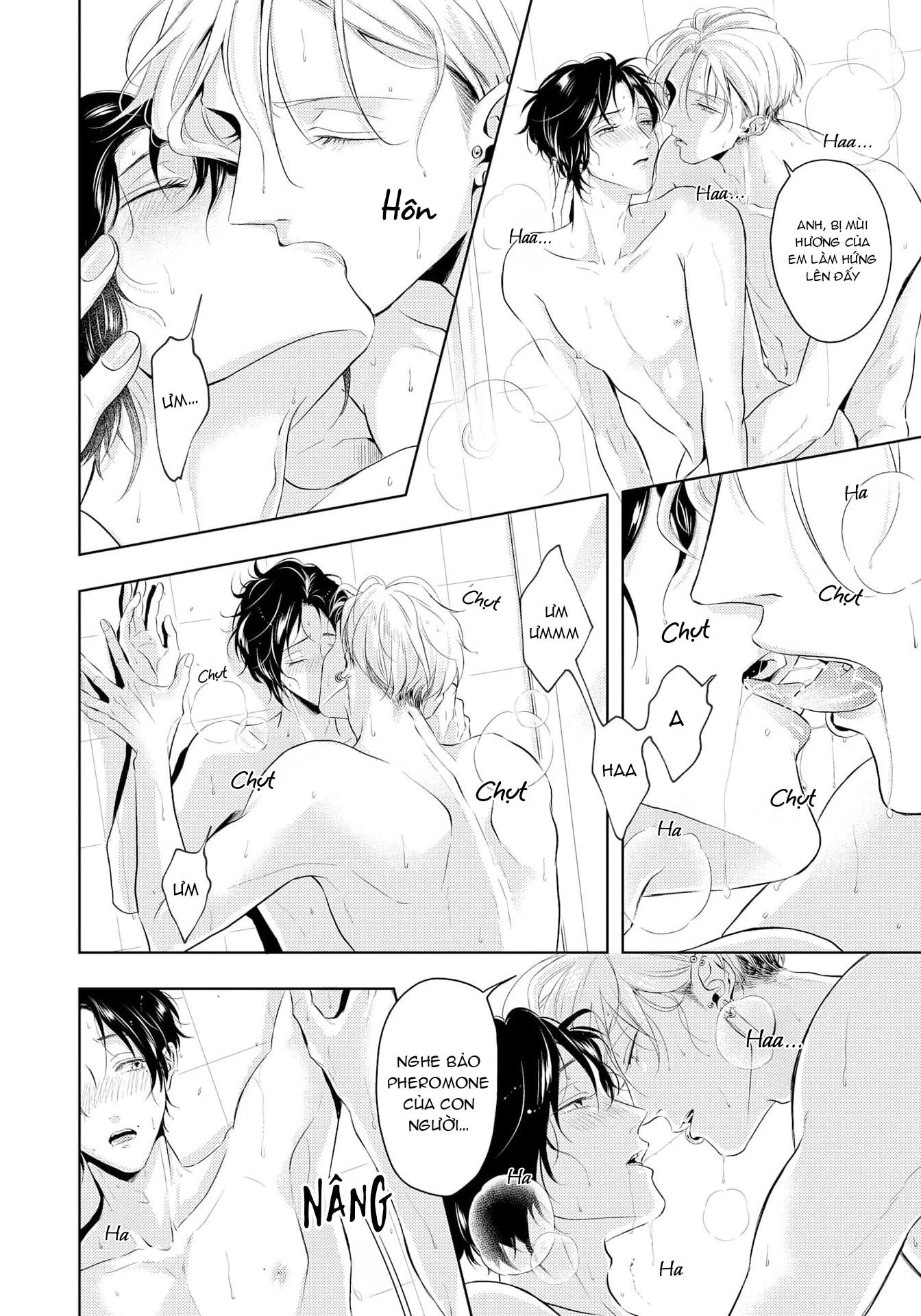Đọc truyện Mùi Hương Cậu Ấy Quá Cháy Bỏng Tôi Hứng Lên Rồi!! - Chapter 12.9