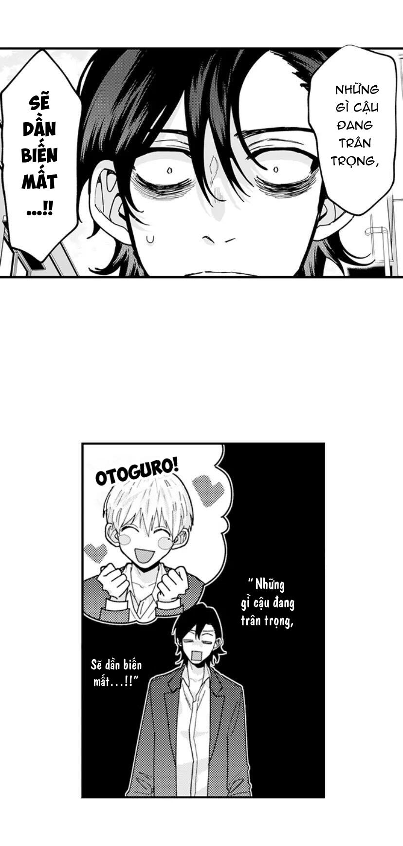 Đọc truyện Otoguro Đáng Sợ Và Cứng Rắn, Đang Yêu?! - Chapter 7