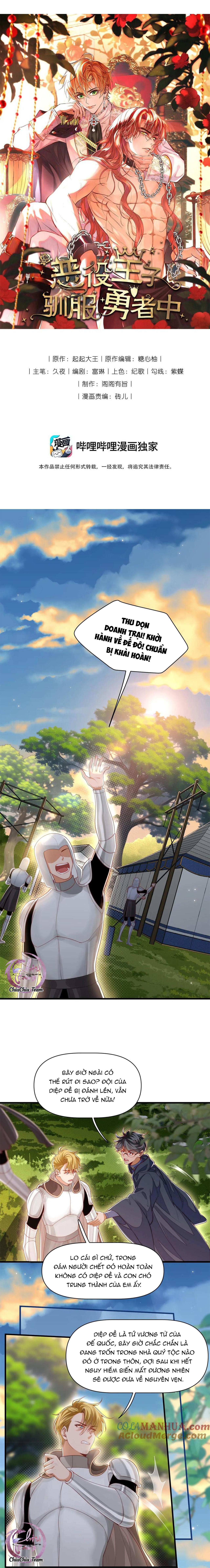 Đọc truyện Vương Tử Phản Diện Thuần Hóa Dũng Sĩ - Chapter 30