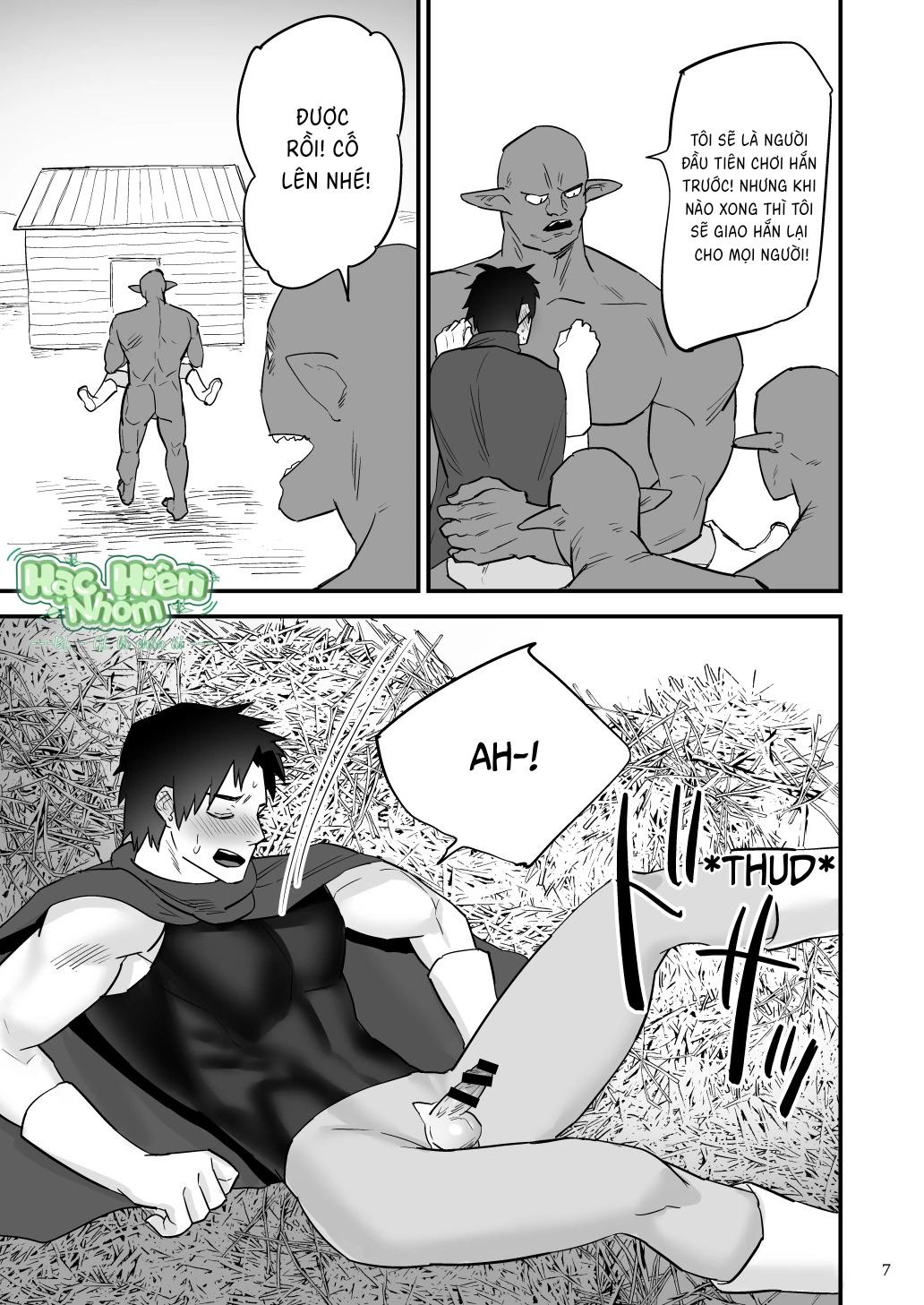 Đọc truyện Điểm yếu của vị anh hùng vĩ đại lại chính là hậu môn! - Chapter 4