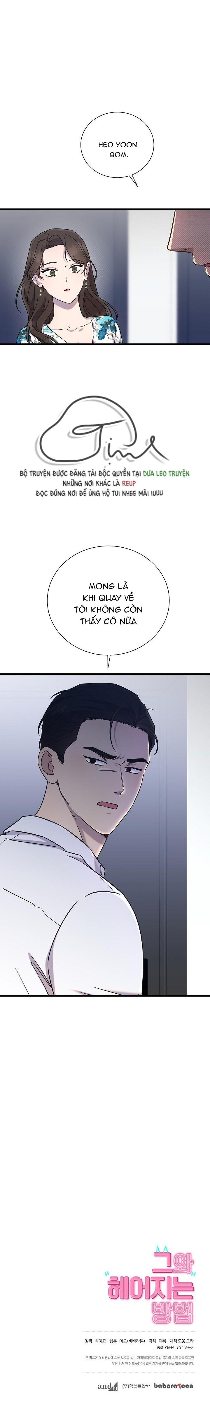 Đọc truyện Làm Thế Nào Để Chia Tay Với Anh Ta - Chapter 38