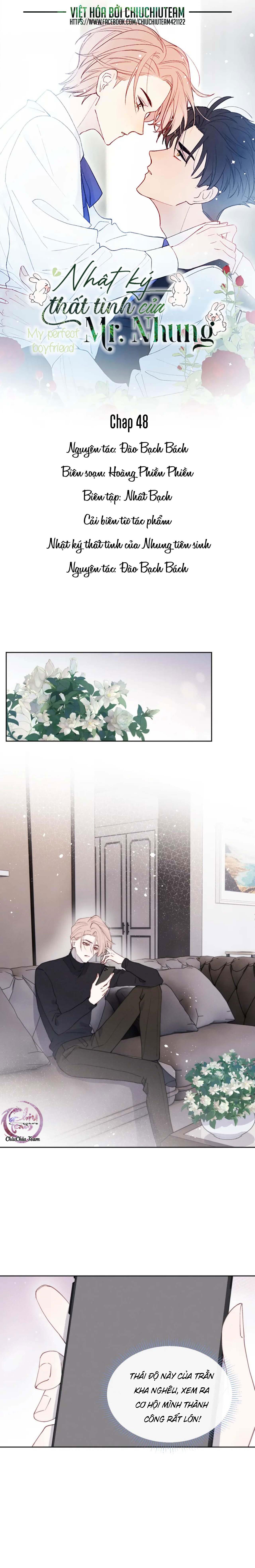 Đọc truyện Nhật Ký Thất Tình Của Mr.Nhung - Chapter 48