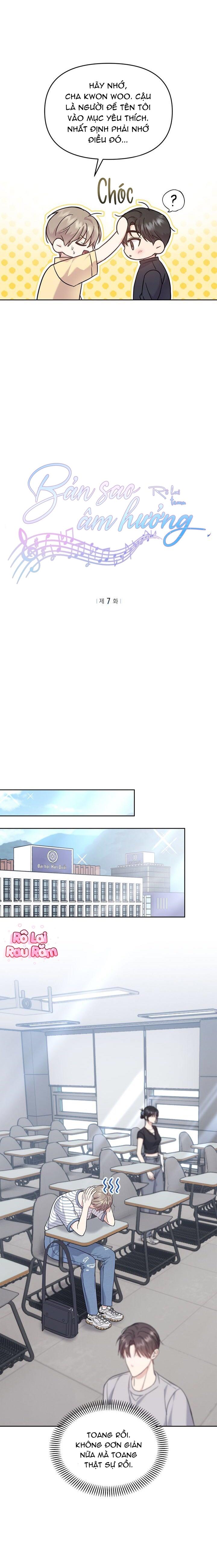 Đọc truyện BẢN SAO ÂM HƯỞNG - Chapter 7