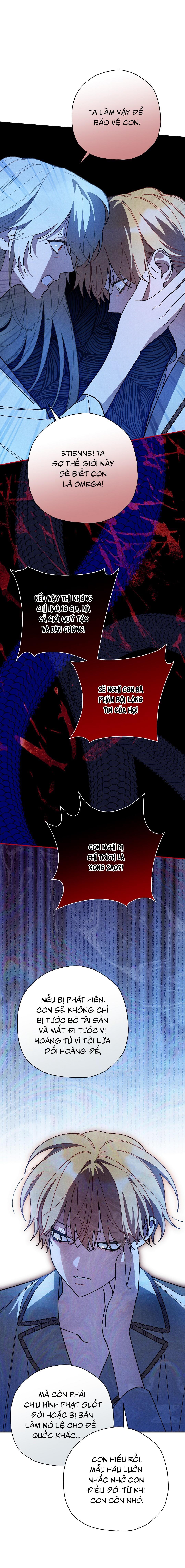 Đọc truyện HOÀNG TỬ HƯ HỎNG CHE GIẤU MÌNH LÀ OMEGA - Chapter 61