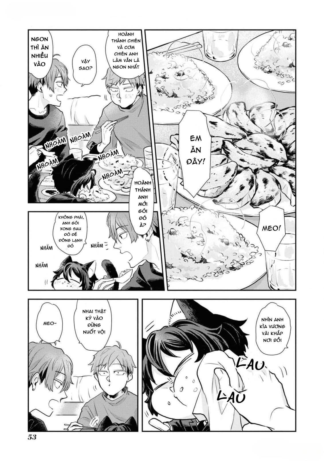 Đọc truyện Chú mèo đẹp trai muốn được Haruta nuôi dưỡng - Chapter 3