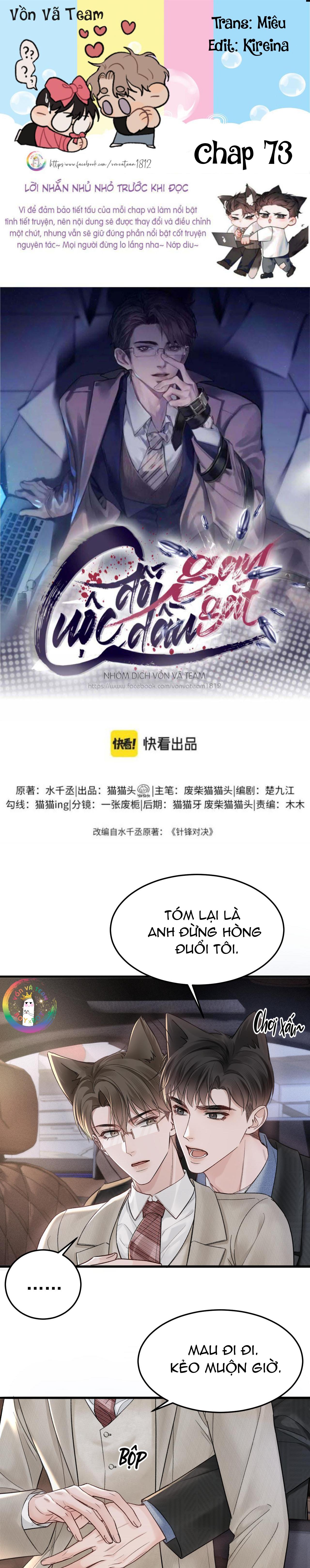 Đọc truyện Cuộc Đối Đầu Gay Gắt - Chapter 73