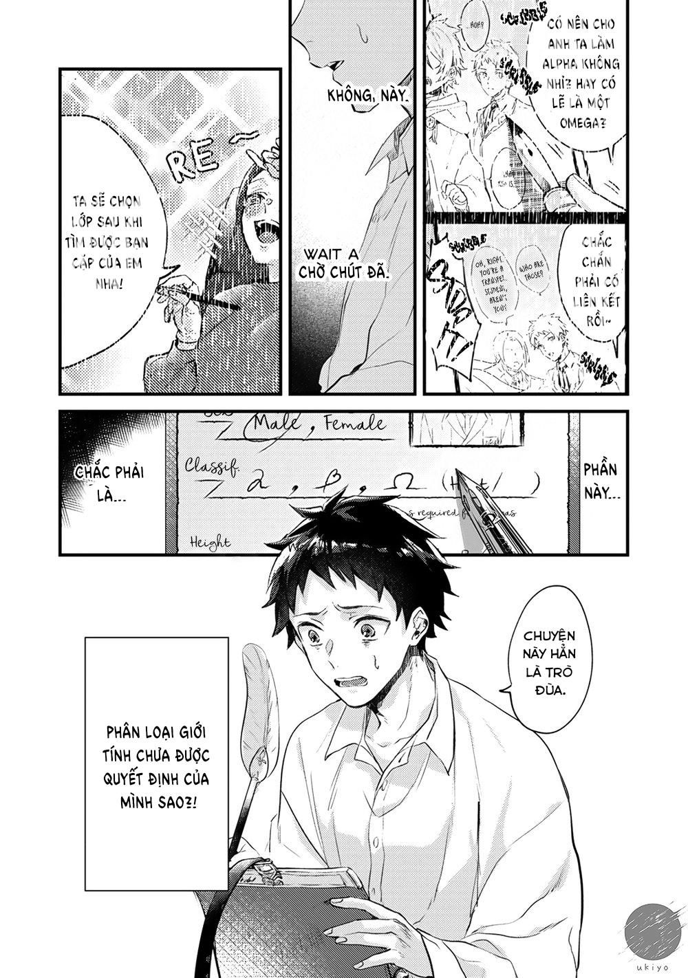 Đọc truyện Tôi không muốn chỉ là một omega - Chapter 1