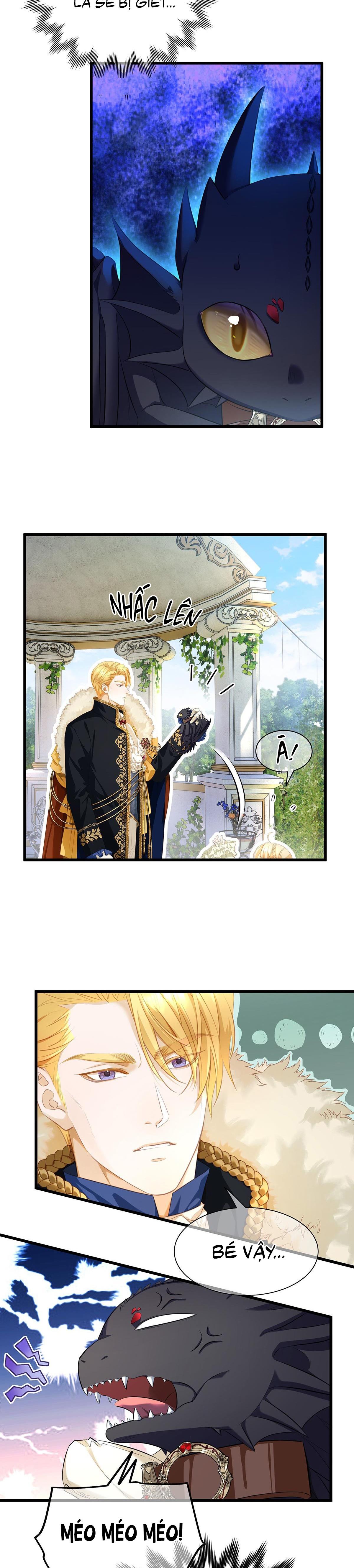 Đọc truyện Tôi trùng sinh thành chú rồng đen của vương tử điện hạ - Chapter 2