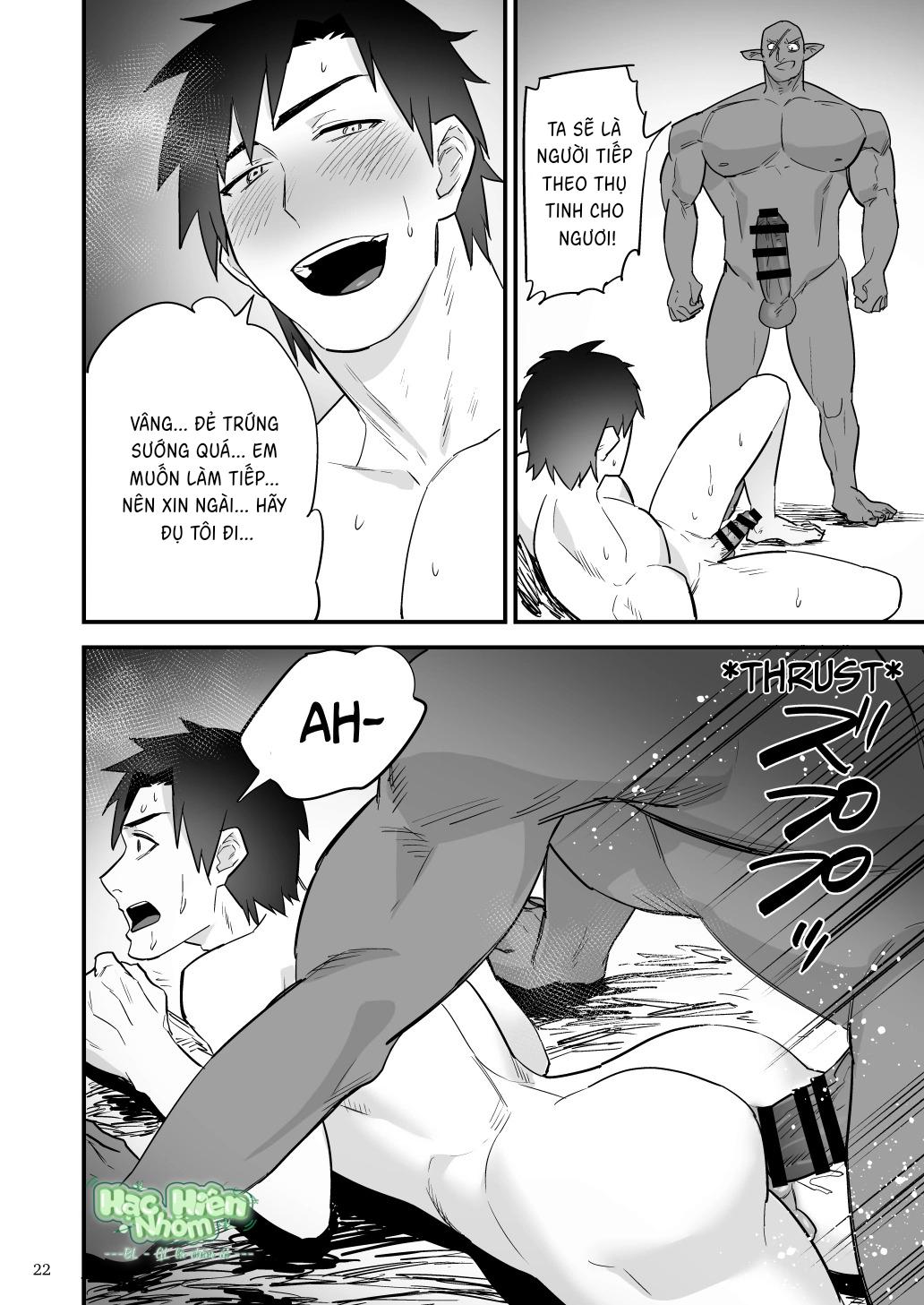 Đọc truyện Điểm yếu của vị anh hùng vĩ đại lại chính là hậu môn! - Chapter 4