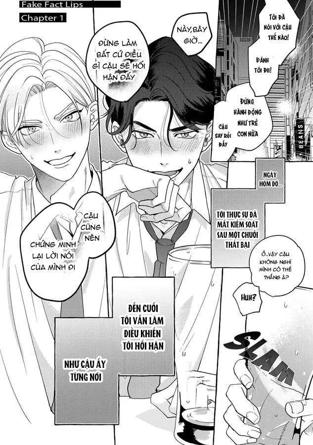 Đọc truyện Fake fact lips - Chapter 1