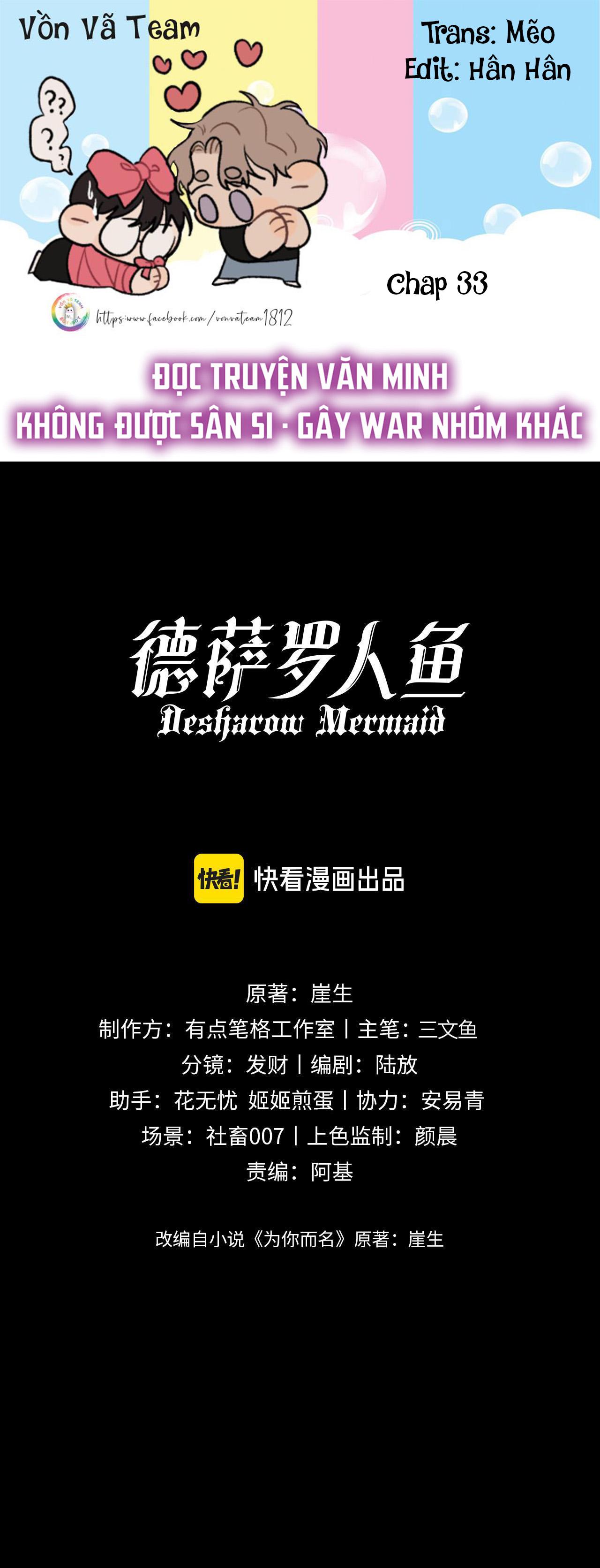 Đọc truyện Nhân Ngư Desharow - Chapter 33