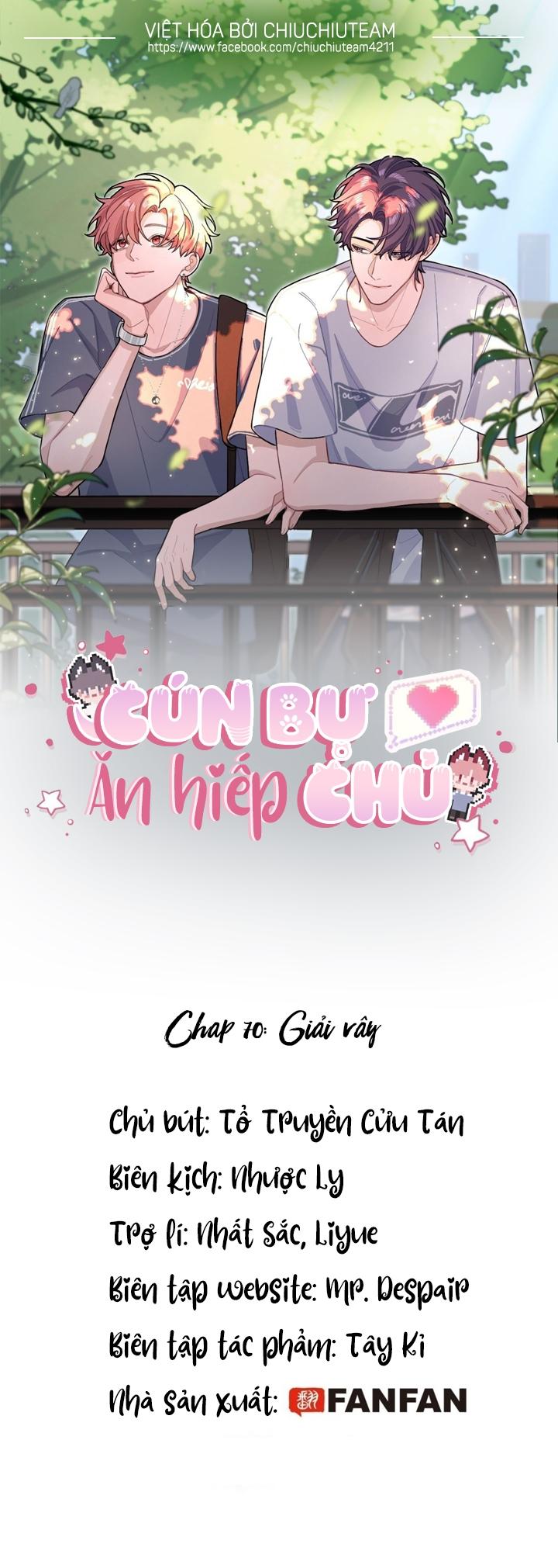 Đọc truyện Cún bự ăn hiếp chủ - Chapter 70