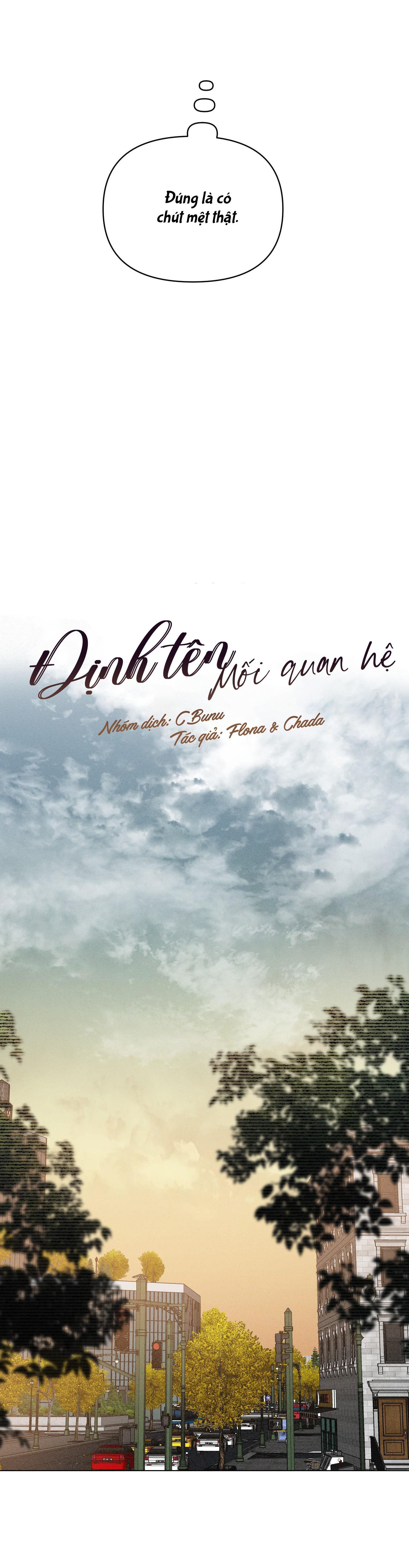 Đọc truyện Định Tên Mối Quan Hệ - Chapter 52