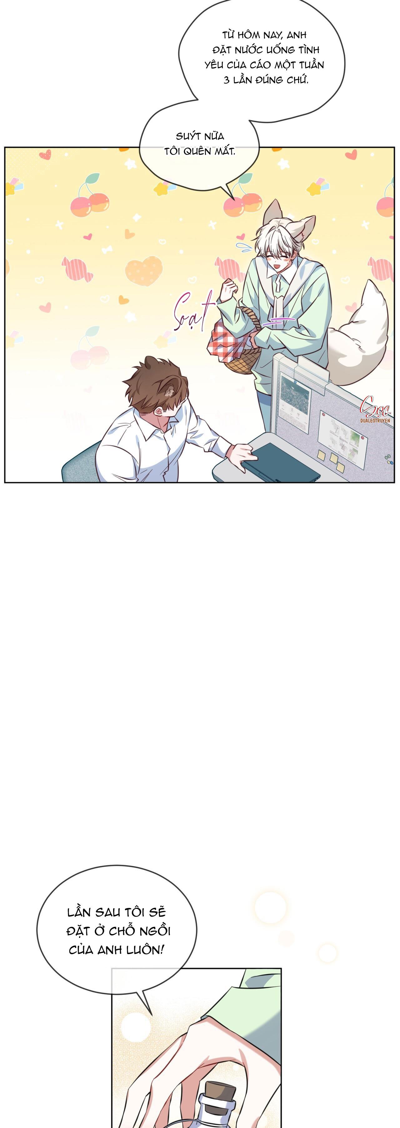 Đọc truyện NƯỚC UỐNG TÌNH YÊU CỦA CÁO PLIN - Chapter 1