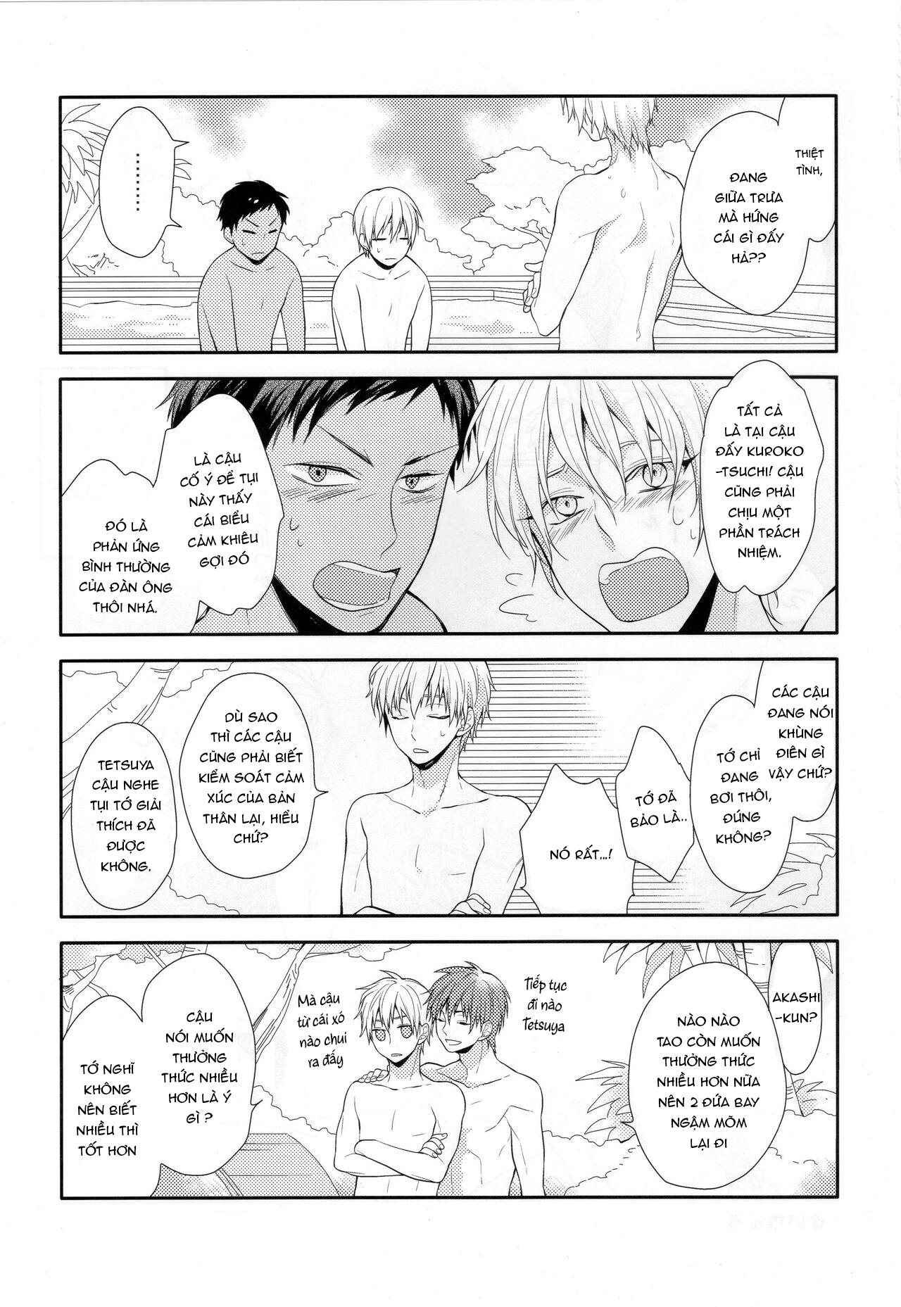 Đọc truyện Doujinshi của Kuroko no basket ball - Chapter 1