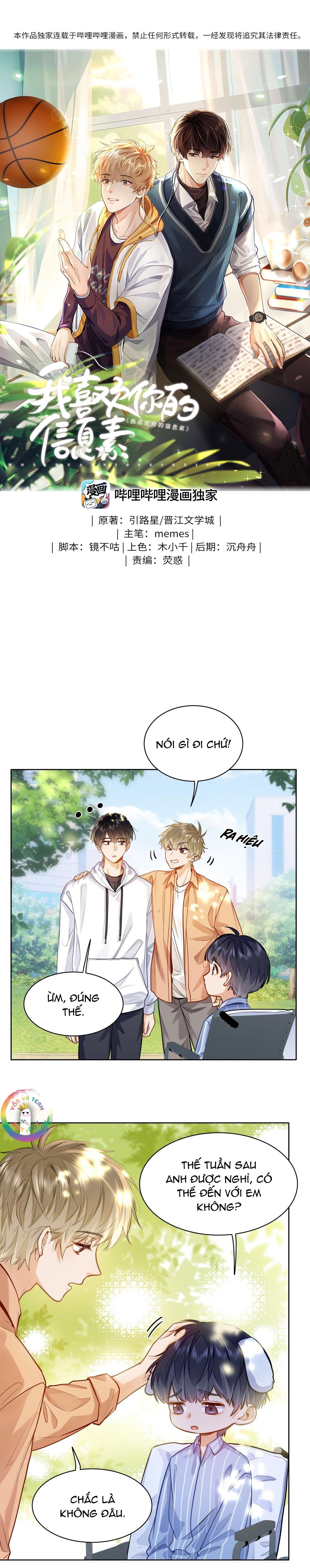 Đọc truyện Tôi Thích Pheromone Của Cậu - Chapter 16