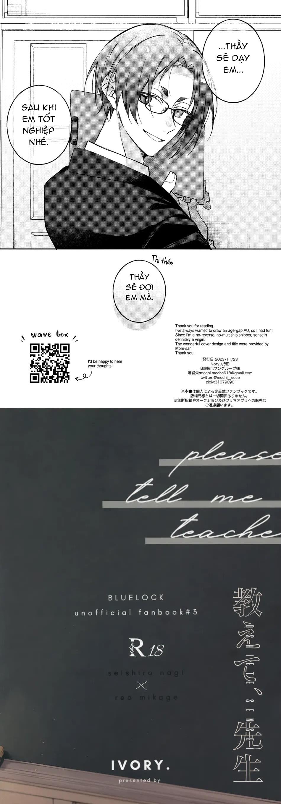 Đọc truyện Tổng hợp truyện Oneshot và Doujinshi theo yêu cầu - Chapter 187