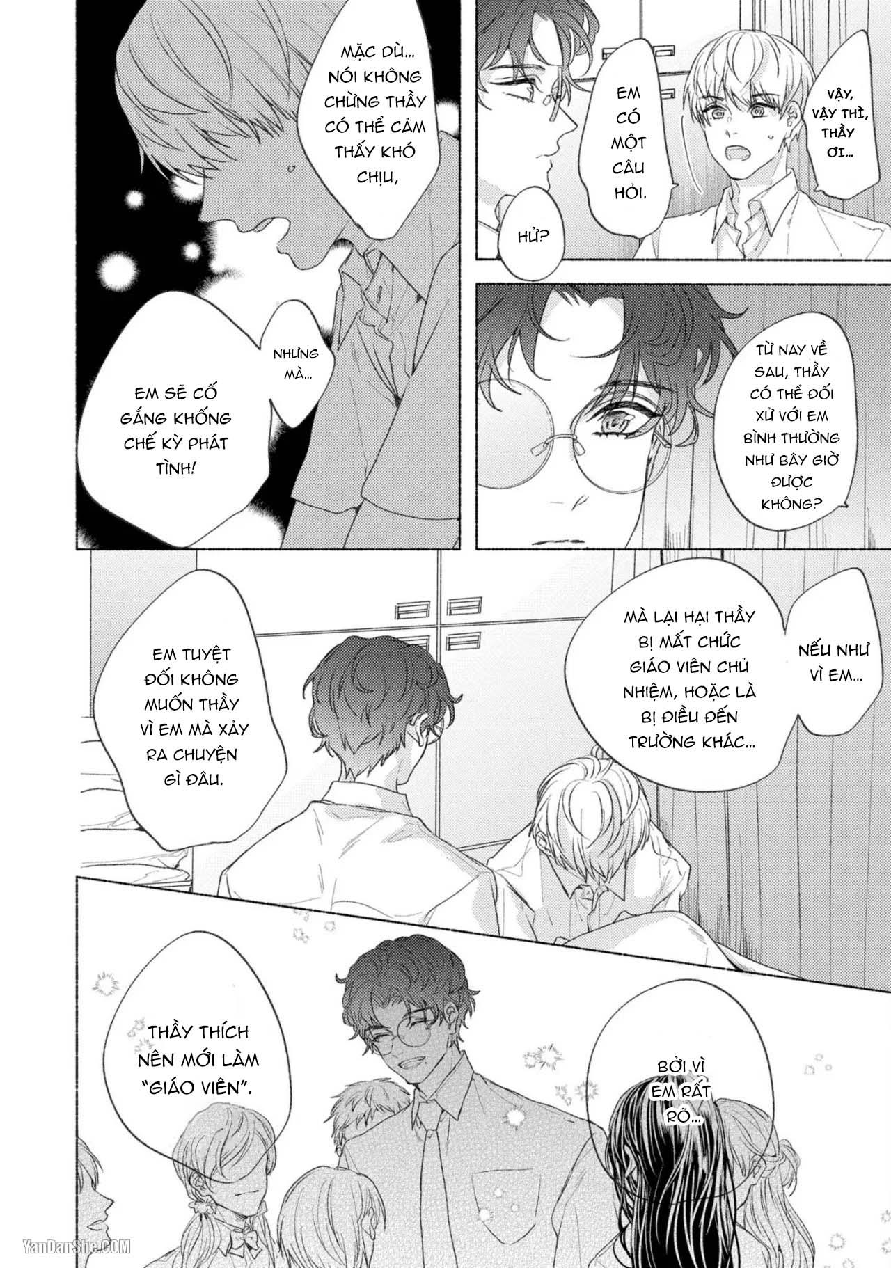 Đọc truyện Thầy à, em không thể chịu đựng được nữa - Chapter 4