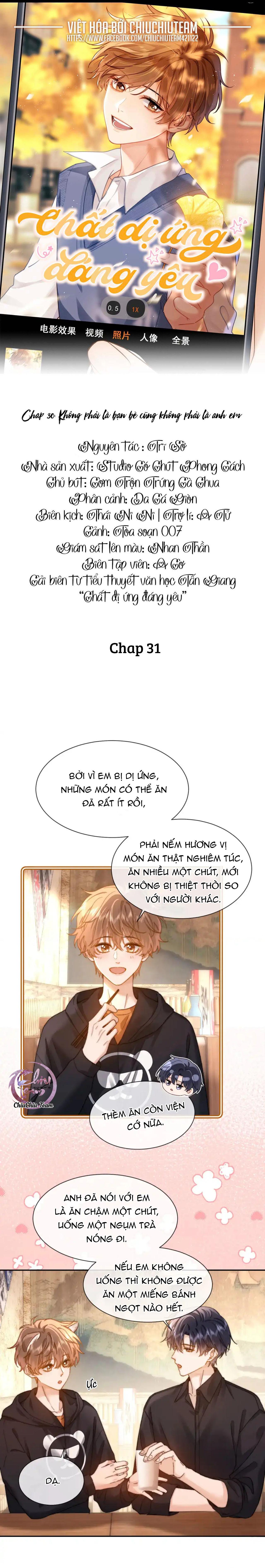 Đọc truyện Chất Dị Ứng Đáng Yêu - Chapter 31