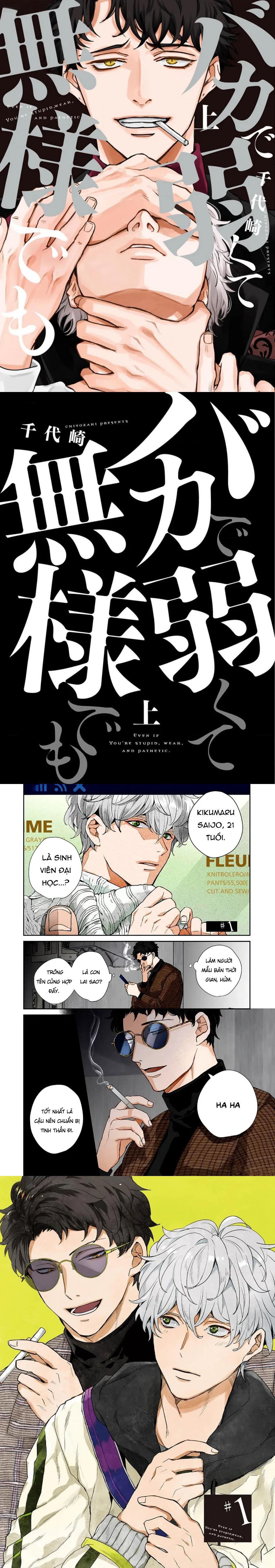 Đọc truyện Dù Tôi Có Ngu Ngốc, Yếu Đuối Hay Thảm Hại - Chapter 1